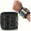 Magnetic Wristband for Screws Nails Drill Bits Black 2 pcs 5