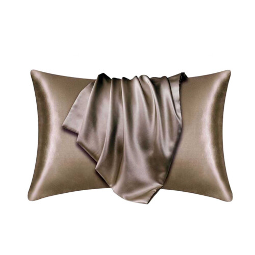 Satin pudebetræk til hår og hud standard 20x26 tommer 1