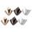 Heel Tips Replacement for Women 3 Pairs Assorted Colors 7