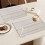 Sets de table en lin avec pompon, lavables et isolants, lot de 1 5