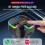 Car Bluetooth 5.0 Transmitter with PD Type-C and Dual USB 3