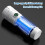 LED-søgelygte USB-genopladelig ABS1-pak 7