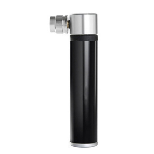 Black aluminum mini bicycle pump  portable 1