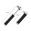 Black aluminum mini bicycle pump  portable 3
