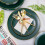 White and Gold Plastic Plates and Silverware Set for 30 4