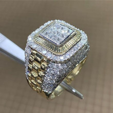 Toyfunny Zakelijke Heren Mode Sieraden Vriend Cadeau Ring Trouwring Sieraden Maat 6-13