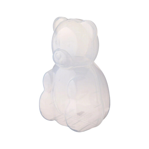 Gummibärsbehållare Transparent plastburk 1 st 1