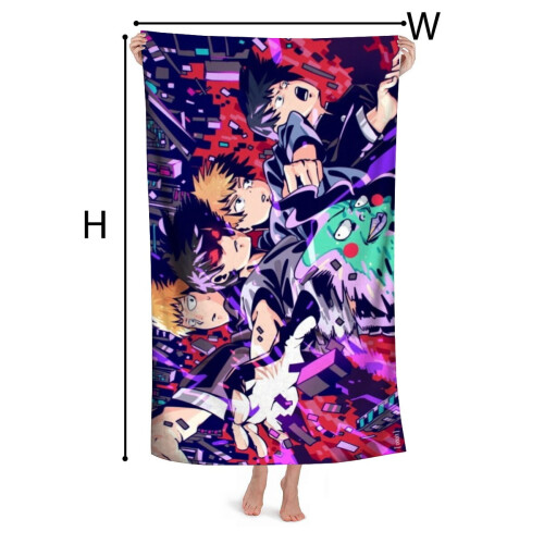 Mob Psycho Beach Towel for Women - Fan Gift 1