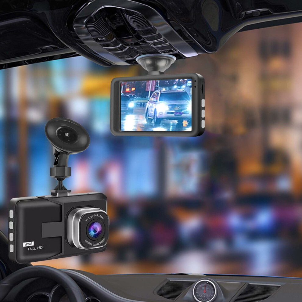 Wireless Dash Cam 1080P Front And Interior With Night Vision 9357860649148