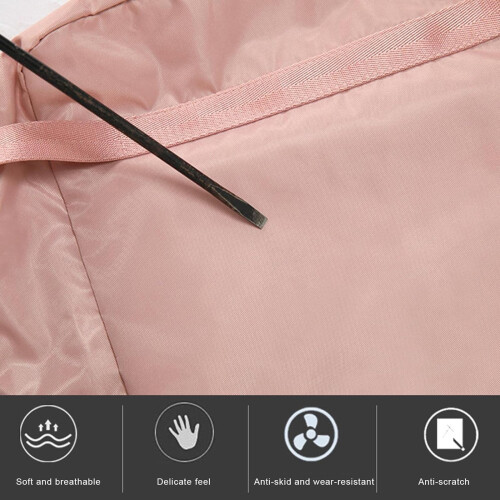 Women's foldable travel tote bag with trolley sleeve and 2