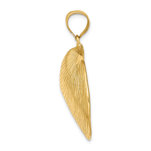 Charms Collection14K Gestructureerde Schelpbedel 2