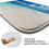 Beach Waves badetæppe skridsikkert memory foam L 6