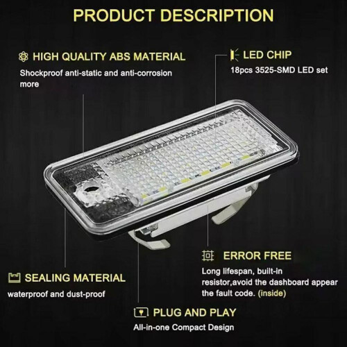 LED-Kennzeichenbeleuchtung 1