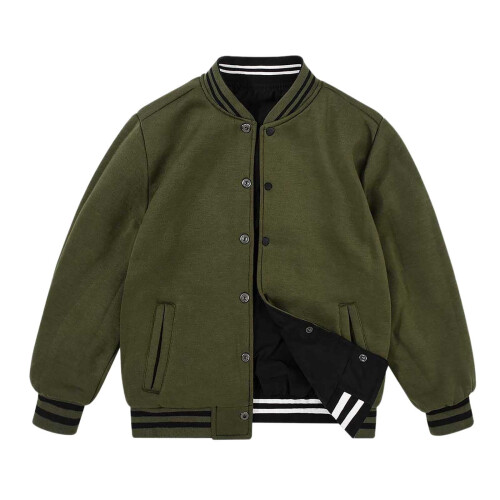 Boys Winter Jacket Double-Sided Casual Jacket 2