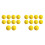 20 Pack Baseballs Training  ,9 Inch Pitching Machine Baseballs for Hand-Eye Coordination, Hitting and Practice 1