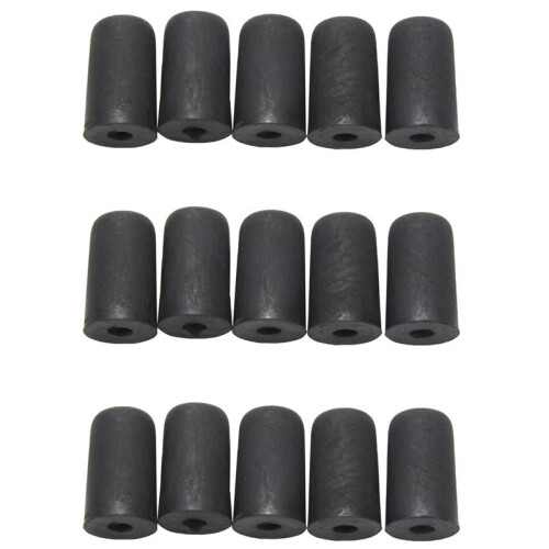 15 Pcs Cello Endpin Tip Protector Rubber Cello Tail Pin Case Tip Cap Protector Non-Slip Mat for Cello Stringed Violin