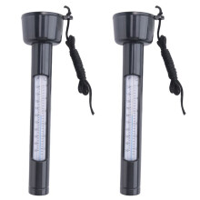 2X Pool Thermometer Outdoor Swimming Pool Water Thermometer Floating Pool Thermometer for Swimming Pool