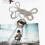 Bolo Tie Round Flower Pendant Necklace Silver 6