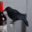 Halloween Crow Figurine Realistic DIY Desktop Bird Craft 3