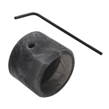 6 Stuks Metalen Volumeknop Elektrische Gitaar Bas Volume Toonregeling Knoppen Dome Knoppen Potentiometer Hoed Cap
