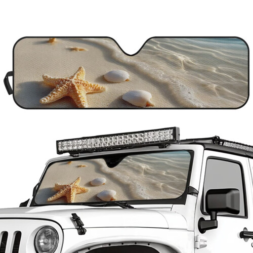 Windshield Sunshade for Jeep JK JL JT Gladiator Starfish 1