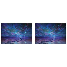 Fantasy Starry Sky Jigsaw Puzzle 2000 Pieces Adult Decompression Puzzles 2000 Pieces Wooden High Definition Puzzle Toys