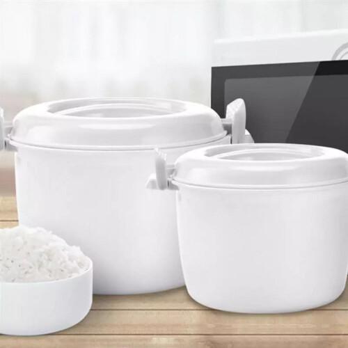 Electric Rice Cooker White Lunch Container 2