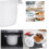 Electric Rice Cooker White Lunch Container 7