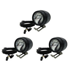 3X 6V-80V 24V 36V 48V 60V Universal Compatible 3W 100LUX Bike Electric Bicycle E-Bike Headlight Front Light Light