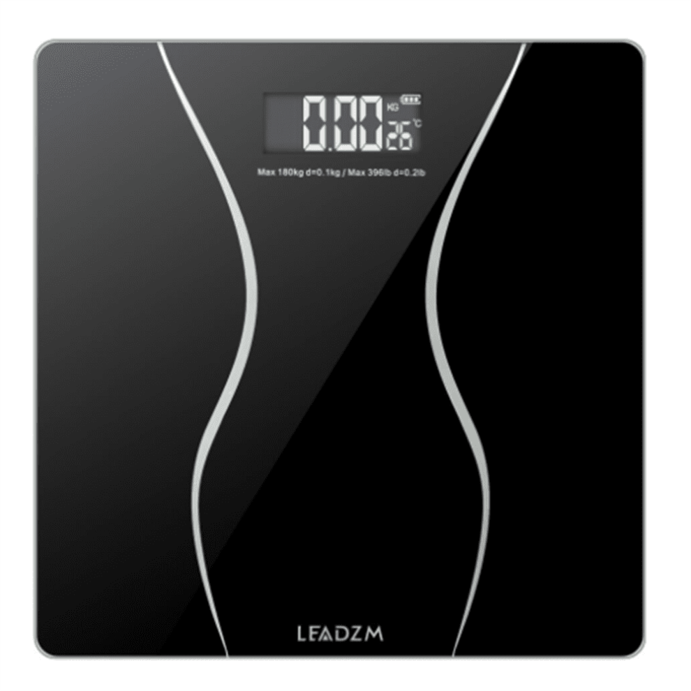 ZOUYUE digital bathroom scale LCD display 396 lb