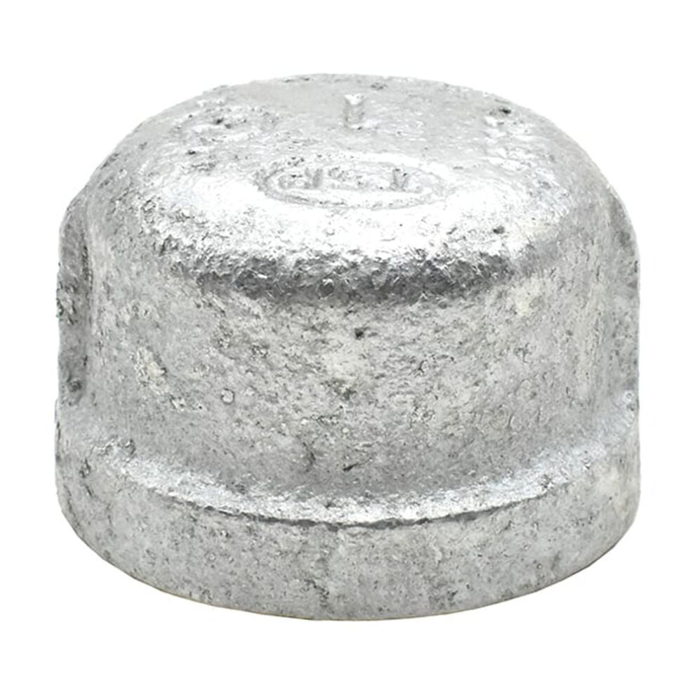 Thrifco Galvanized Steel Cap 1/2 Inch 9357860741811