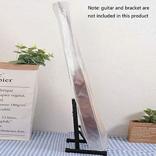 Gitarr Dammskydd Slitstarkt Transparent Skydd Vattentät Gitarr .Gift F2G1 2