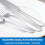 Stainless Steel Forks and Spoons Set 16-Pc 5