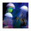 12PCS Sea Moon Luminous Simulation Jellyfish Χονδρική Σιλικόνη Φθορίζουσα Φωτεινή Διακόσμηση 2