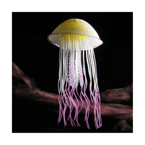 12PCS Sea Moon Luminous Simulation Jellyfish Χονδρική Σιλικόνη Φθορίζουσα Φωτεινή Διακόσμηση 2