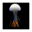 12PCS Sea Moon Luminous Simulation Jellyfish Χονδρική Σιλικόνη Φθορίζουσα Φωτεινή Διακόσμηση 4