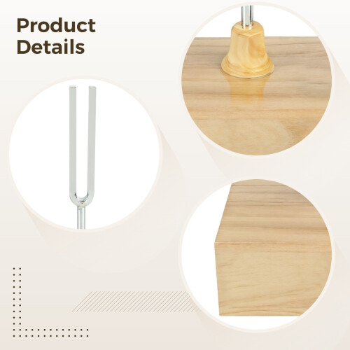 Tuning Fork 512 Hz with Wooden Resonance Box 2