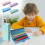 Translucent Frosted Pencil Case Multi-functional 1pc 1