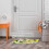 Watercolor Lemon Seamless Pattern Entryway Rug 2x3 ft 5