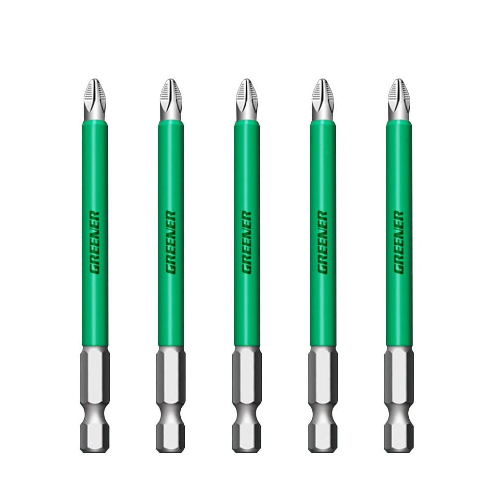 Greener Screwdriver Drill Bit Set 90Mm 5Pcs 9357860695640