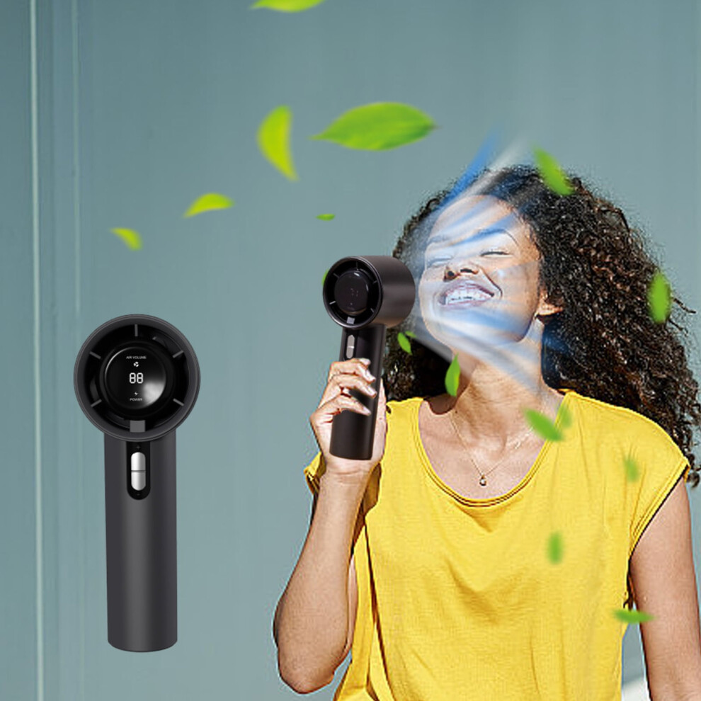 Maxiaoxia Handheld Fan Rechargeable 100-Speed Stepless 9023022678423