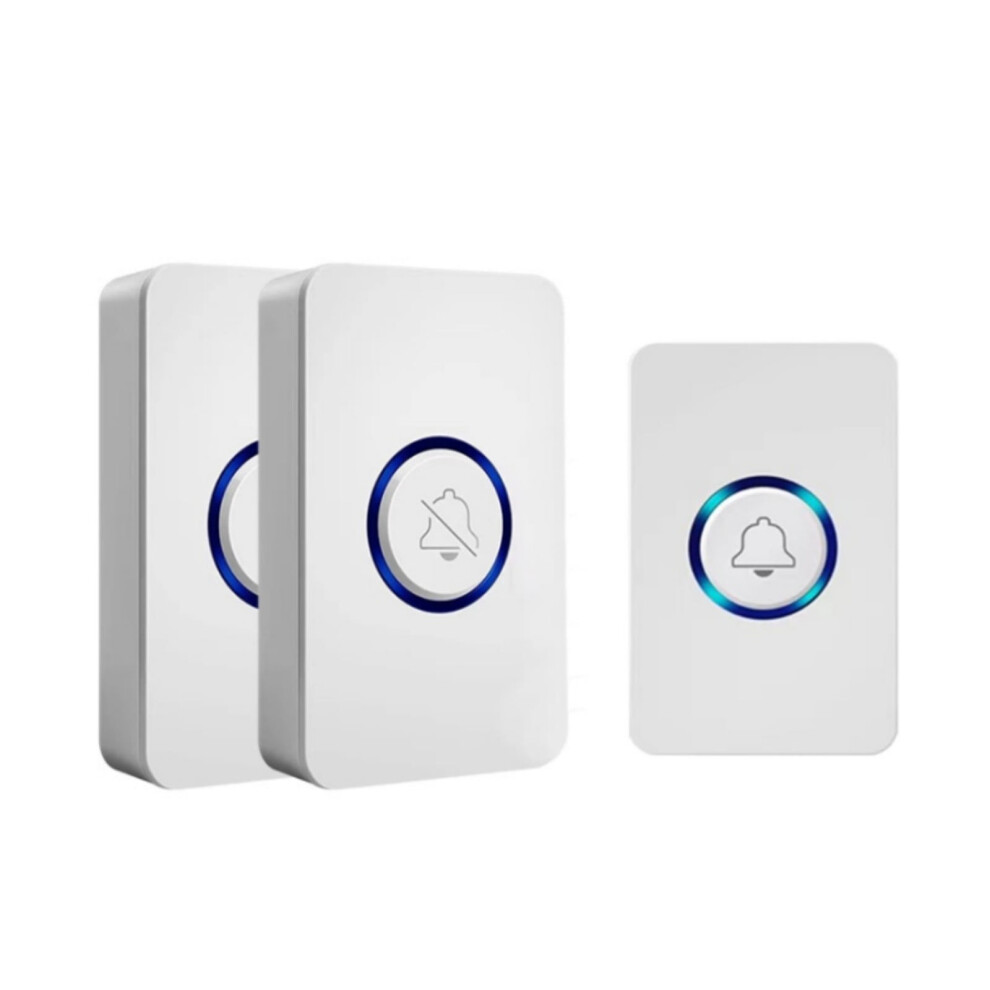 Wireless Doorbell With 1 Button And 2 Receivers 9357860699600