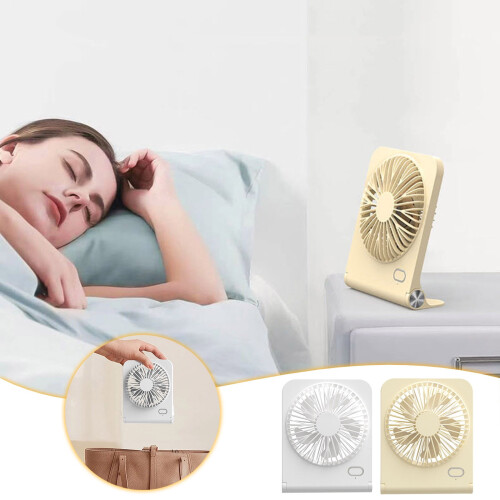 maxiaoxia Ανεμιστήρας γραφείου USB Πτυσσόμενος αθόρυβος ανεμιστήρας εξωτερικού χώρου
