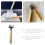 Eispickel aus einer Legierung mit Holzgriff, 1 Stück 6