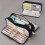 School pencil case canvas double zipper large capacity 1