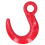 Lifting Hook Alloy Steel 6500 lb Large Opening 2