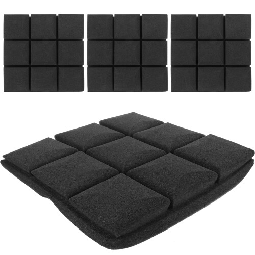 Soundproof Wall Foam Insulation Panel 4 pcs 2