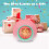 2X Kids Alarm Clock - Wake  Light Digital Clock with 7 Colors Changing, Press Control and Snooze Function for Bedrooms 8