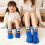 Polyester mid-calf socks for kids and home use: soft, 3