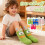 Polyester mid-calf socks for kids and home use: soft, 6